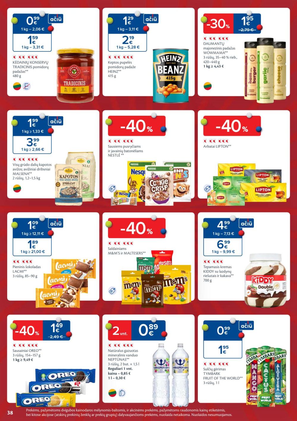 MAXIMA - Kaininis leidinys Nr.3 (2026 01 13 - 2026 01 19) | 38