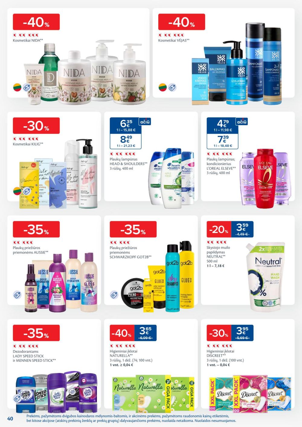 MAXIMA - Kaininis leidinys Nr.3 (2026 01 13 - 2026 01 19) | 40