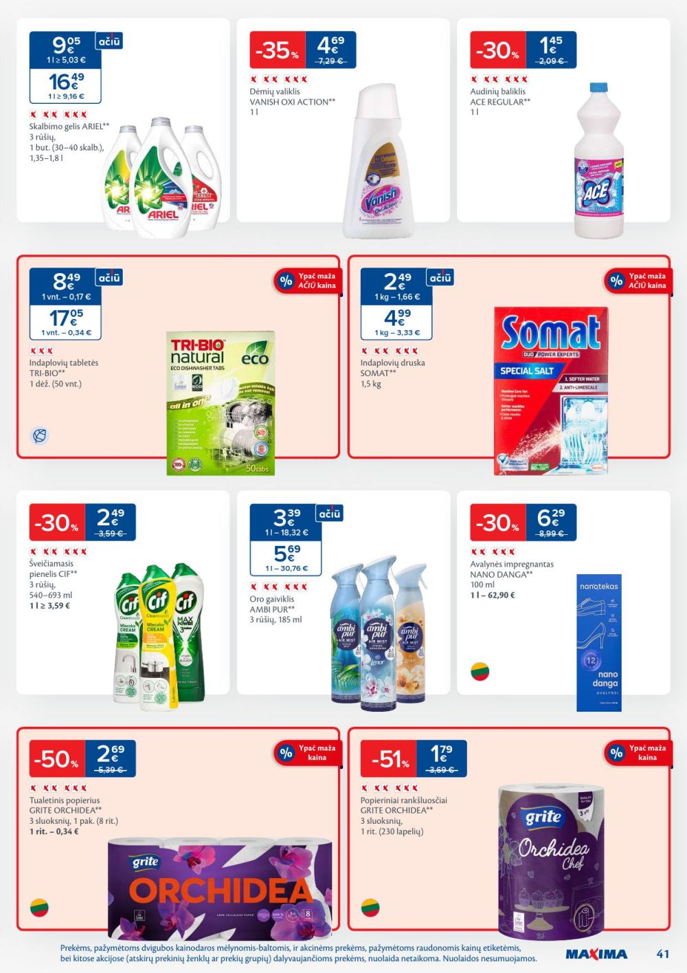 MAXIMA - Kaininis leidinys Nr.3 (2026 01 13 - 2026 01 19) | 41