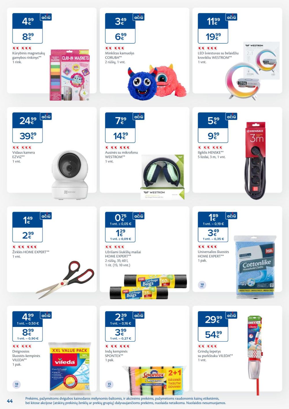 MAXIMA - Kaininis leidinys Nr.3 (2026 01 13 - 2026 01 19) | 44