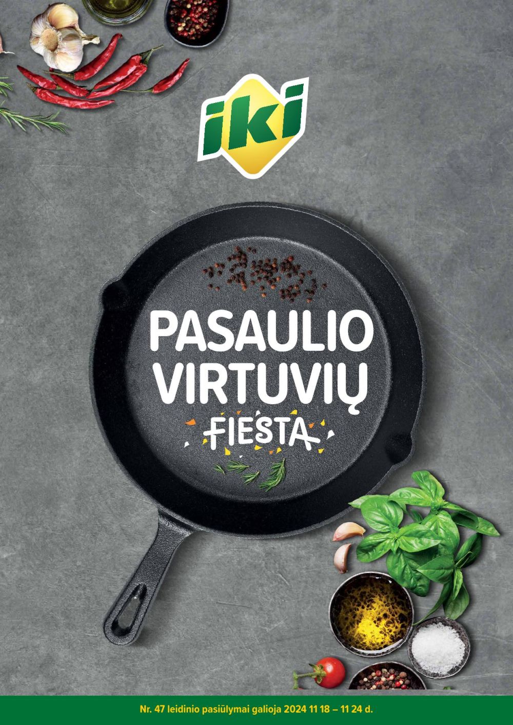 IKI - Pasaulio virtuvių fiesta (2024 11 18 - 2024 11 24) | 1