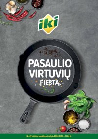 IKI - Pasaulio virtuvių fiesta (2024 11 18 - 2024 11 24)