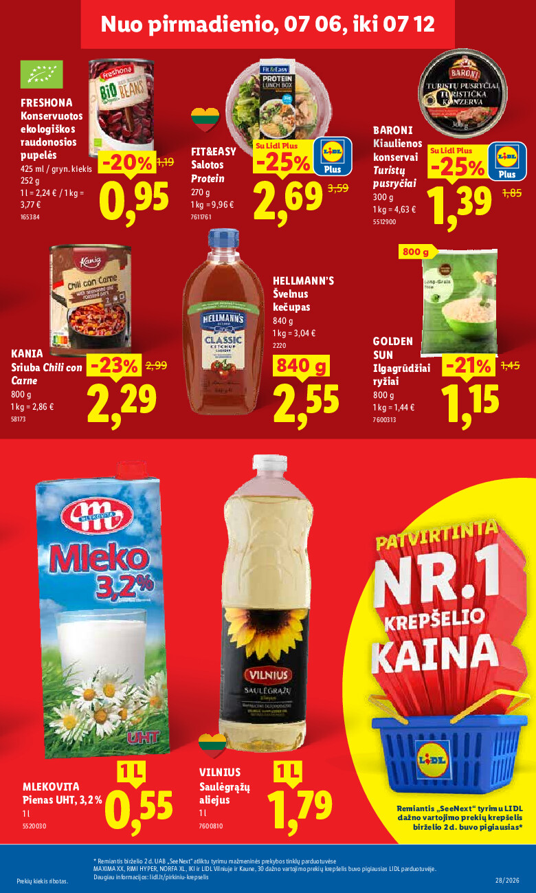 MAISTO PREKIŲ PASIŪLYMAI (2026-07-06 - 2026-07-12) | 17
