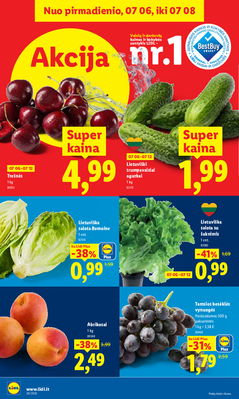 MAISTO PREKIŲ PASIŪLYMAI (2026-07-06 - 2026-07-12) | 4