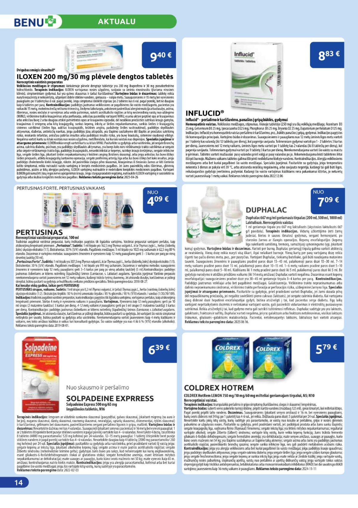 BENU VAISTINĖ (2026 03 01 - 2026 03 31) | 14