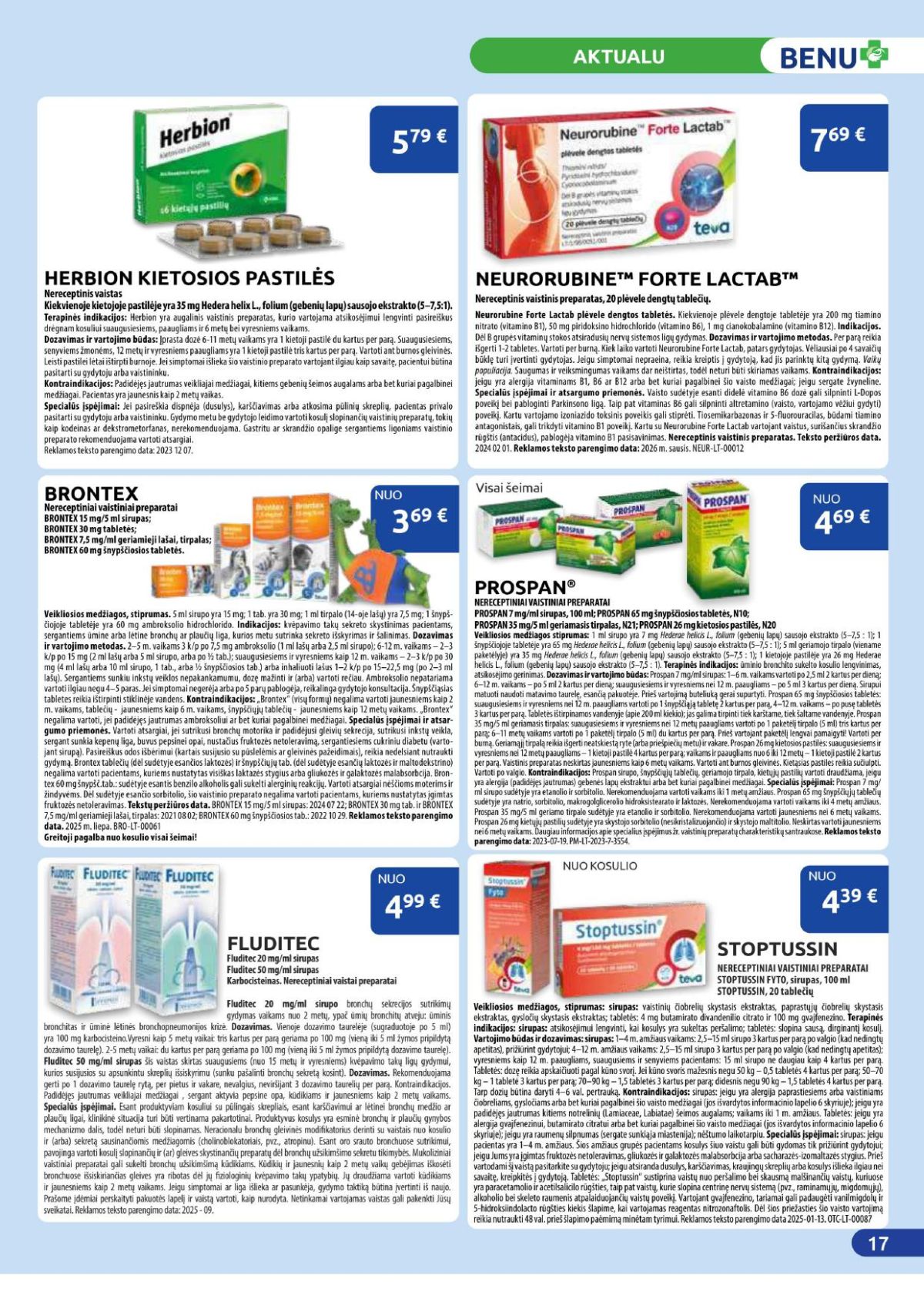 BENU VAISTINĖ (2026 03 01 - 2026 03 31) | 17