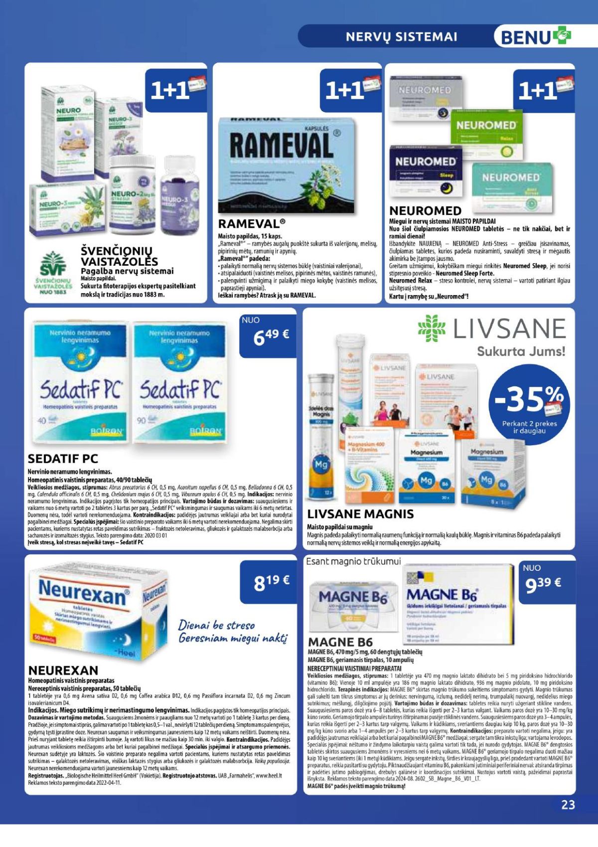 BENU VAISTINĖ (2026 03 01 - 2026 03 31) | 23