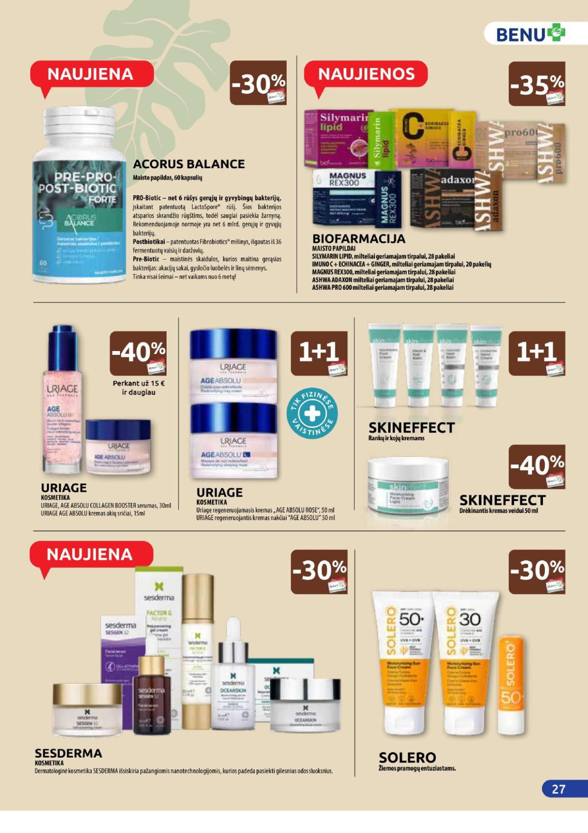 BENU VAISTINĖ (2026 03 01 - 2026 03 31) | 27