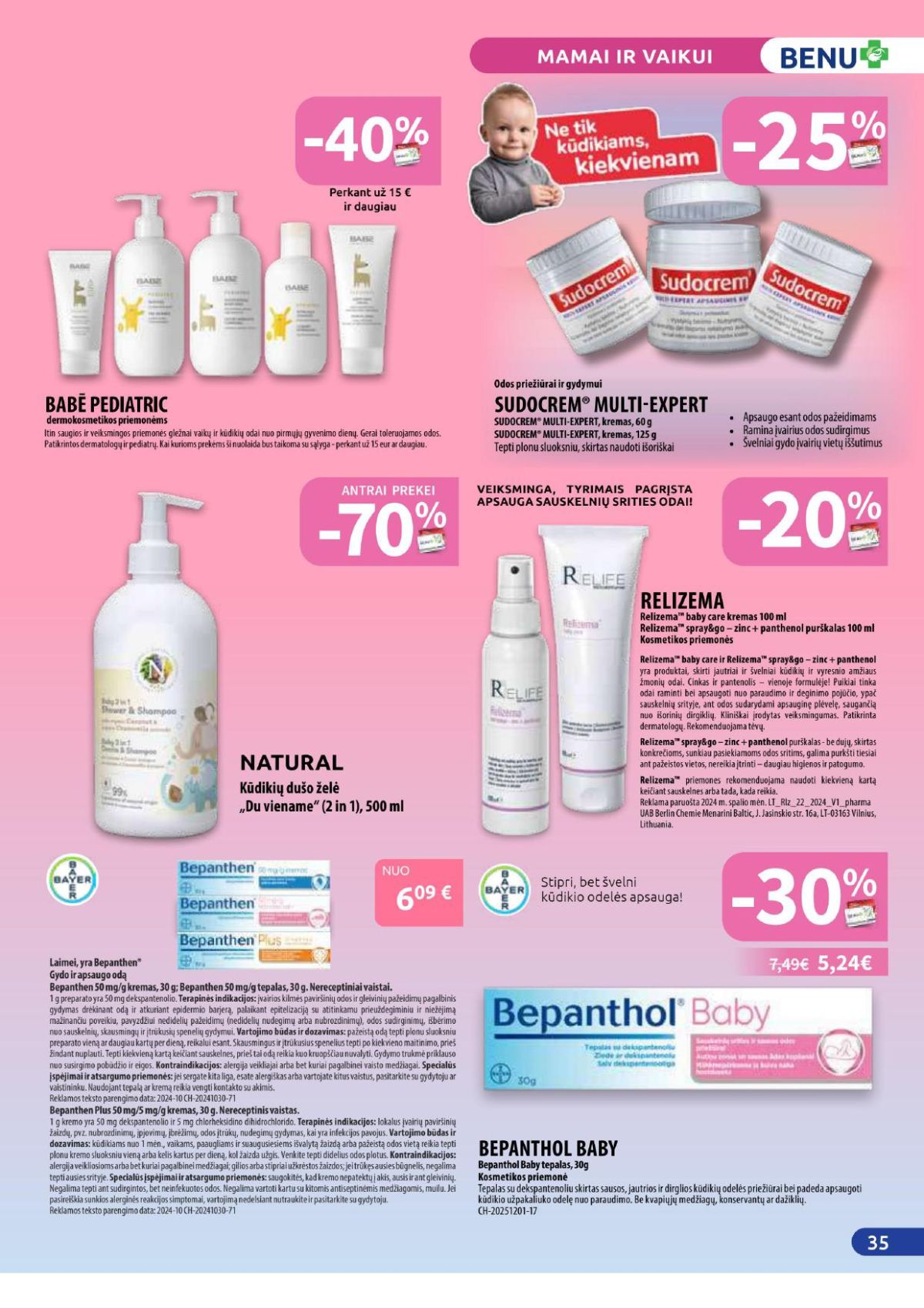 BENU VAISTINĖ (2026 03 01 - 2026 03 31) | 35