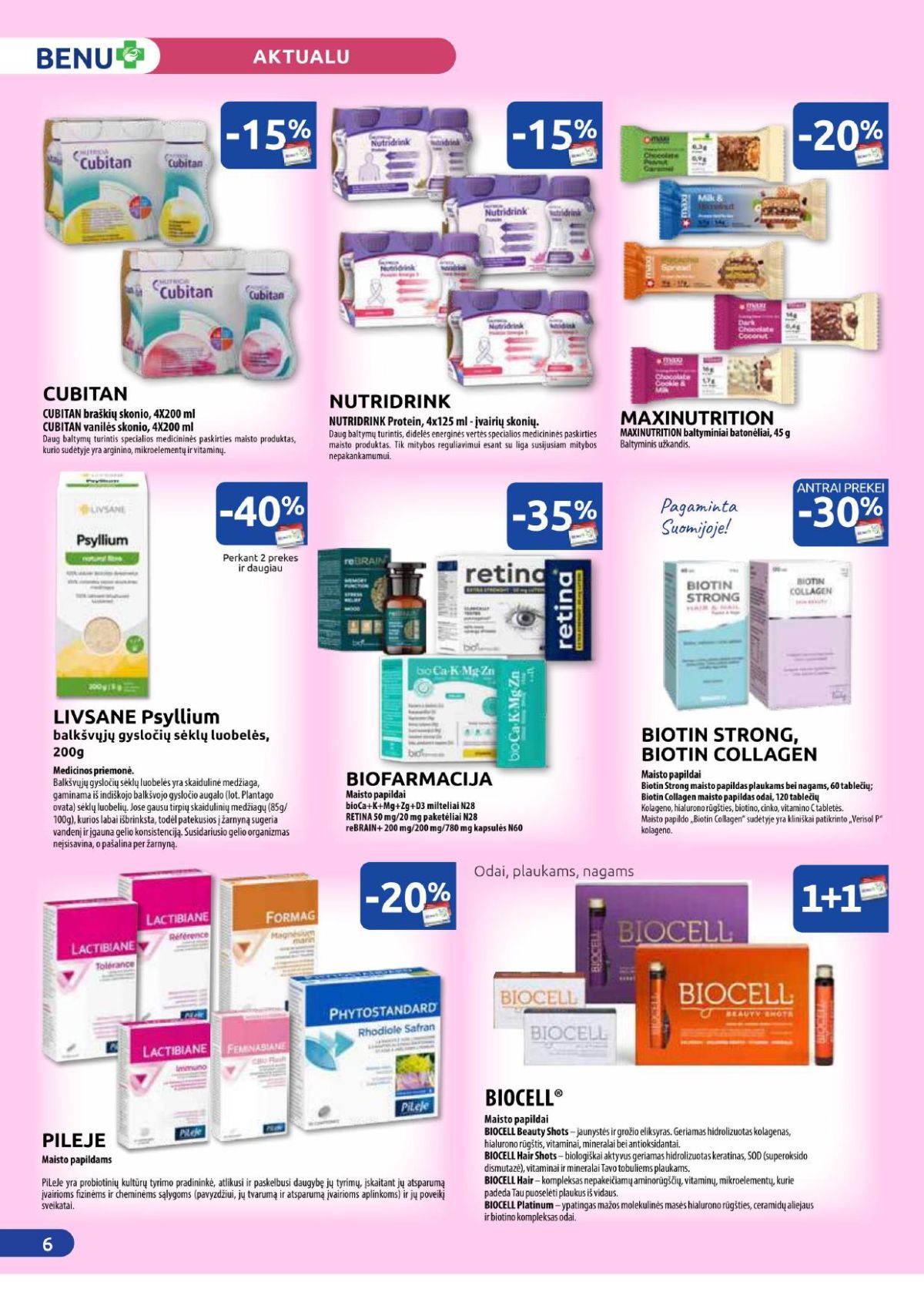 BENU VAISTINĖ (2026 03 01 - 2026 03 31) | 6