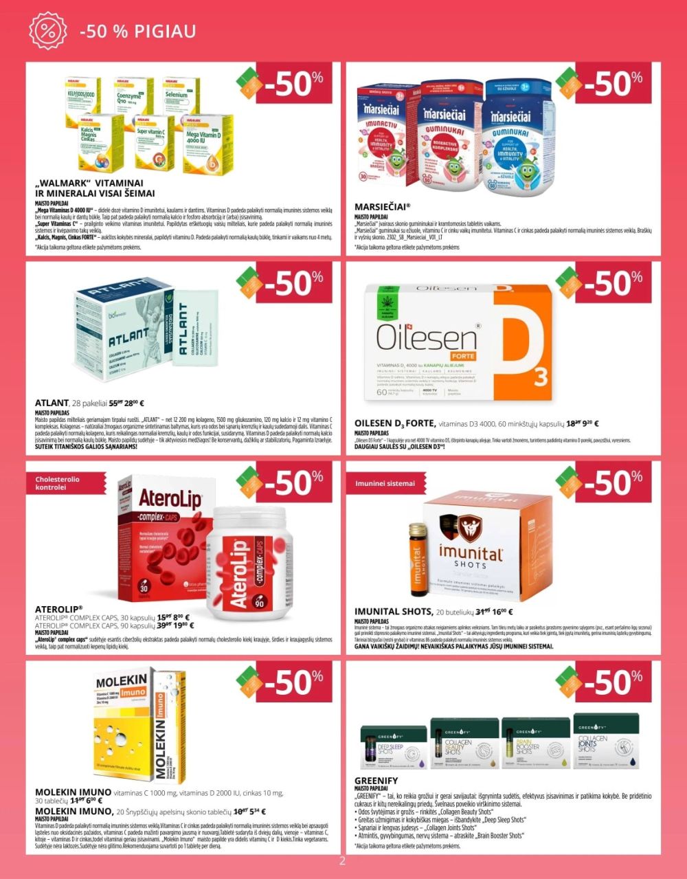 GINTARINĖ VAISTINĖ (2025 11 01 - 2025 11 30) | 2