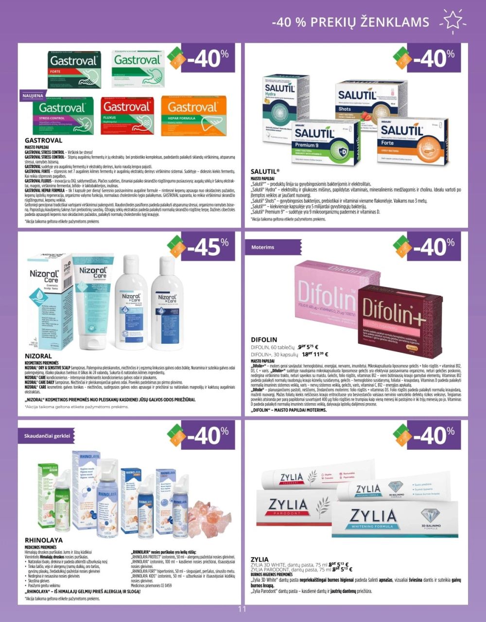 GINTARINĖ VAISTINĖ (2025 11 01 - 2025 11 30) | 11