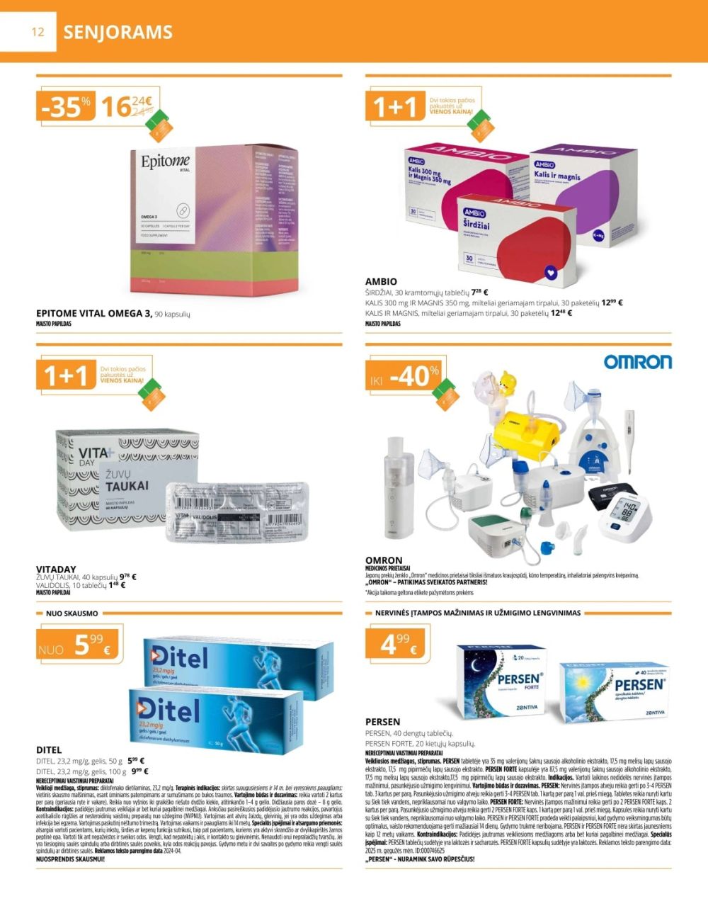 GINTARINĖ VAISTINĖ (2025 11 01 - 2025 11 30) | 12
