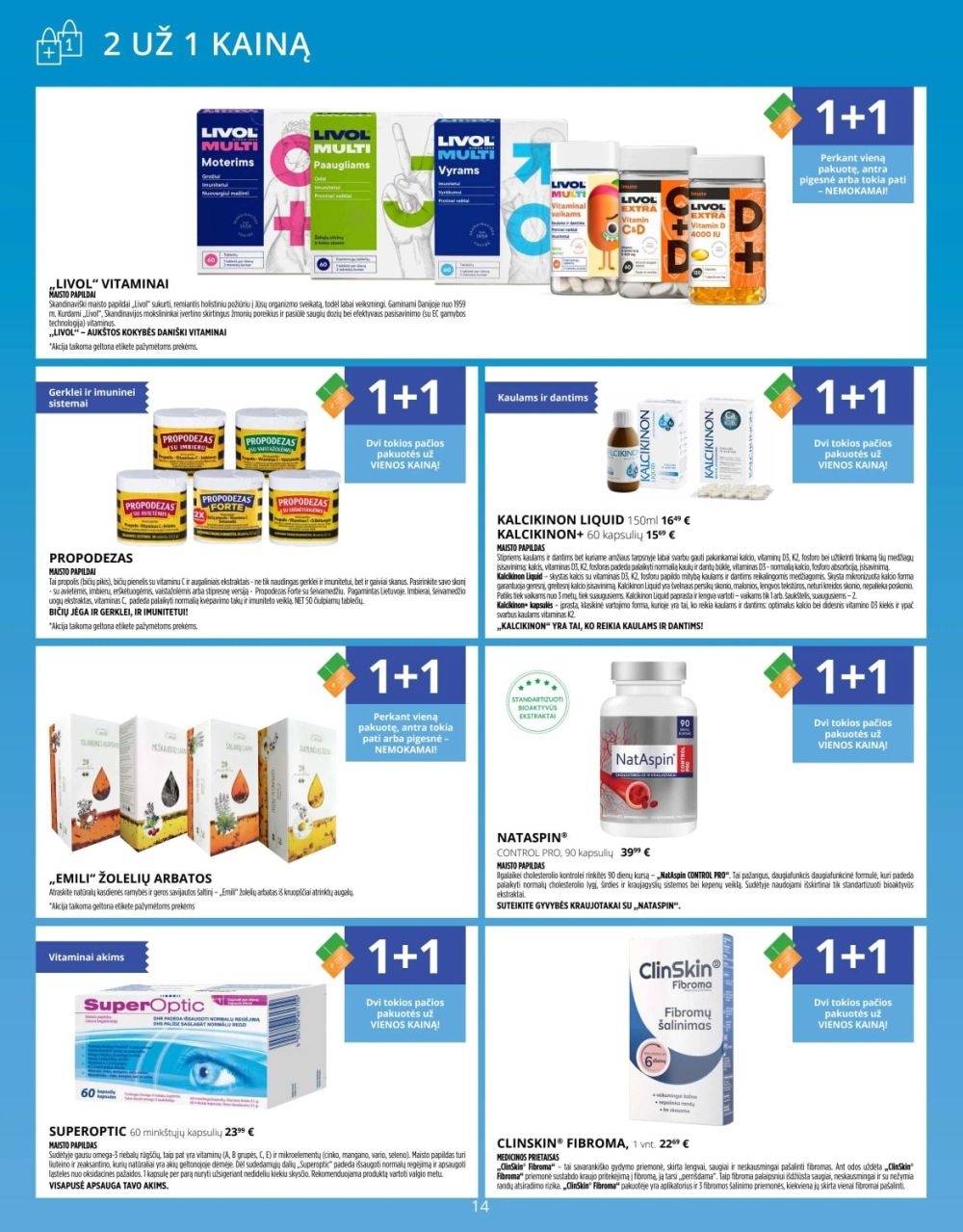 GINTARINĖ VAISTINĖ (2025 11 01 - 2025 11 30) | 14