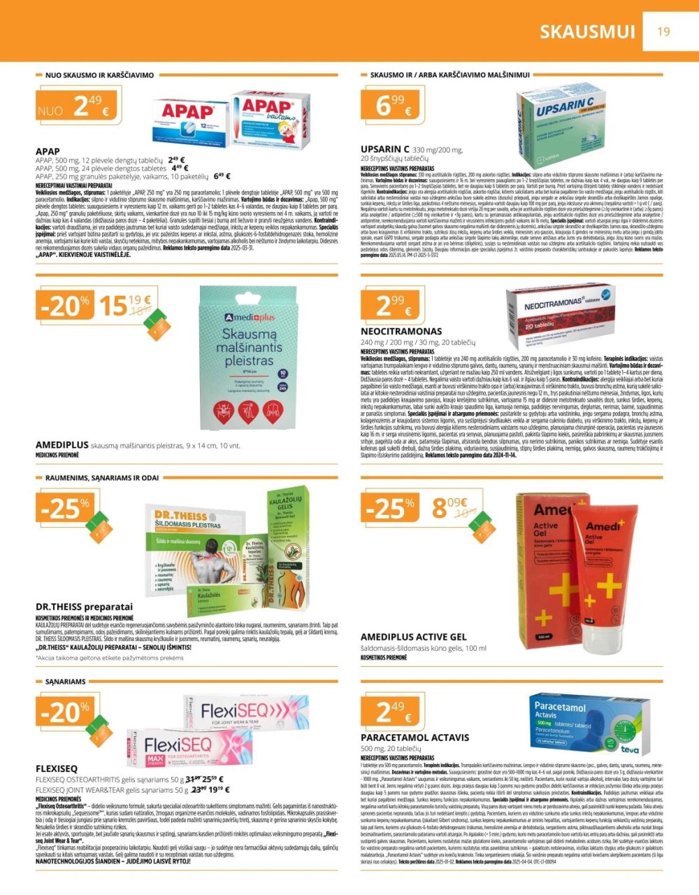 GINTARINĖ VAISTINĖ (2025 11 01 - 2025 11 30) | 19