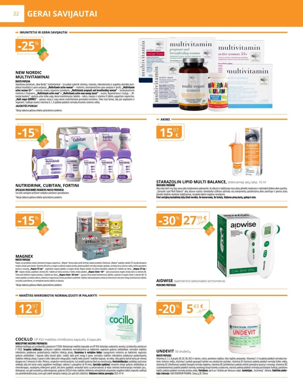GINTARINĖ VAISTINĖ (2025 11 01 - 2025 11 30) | 22