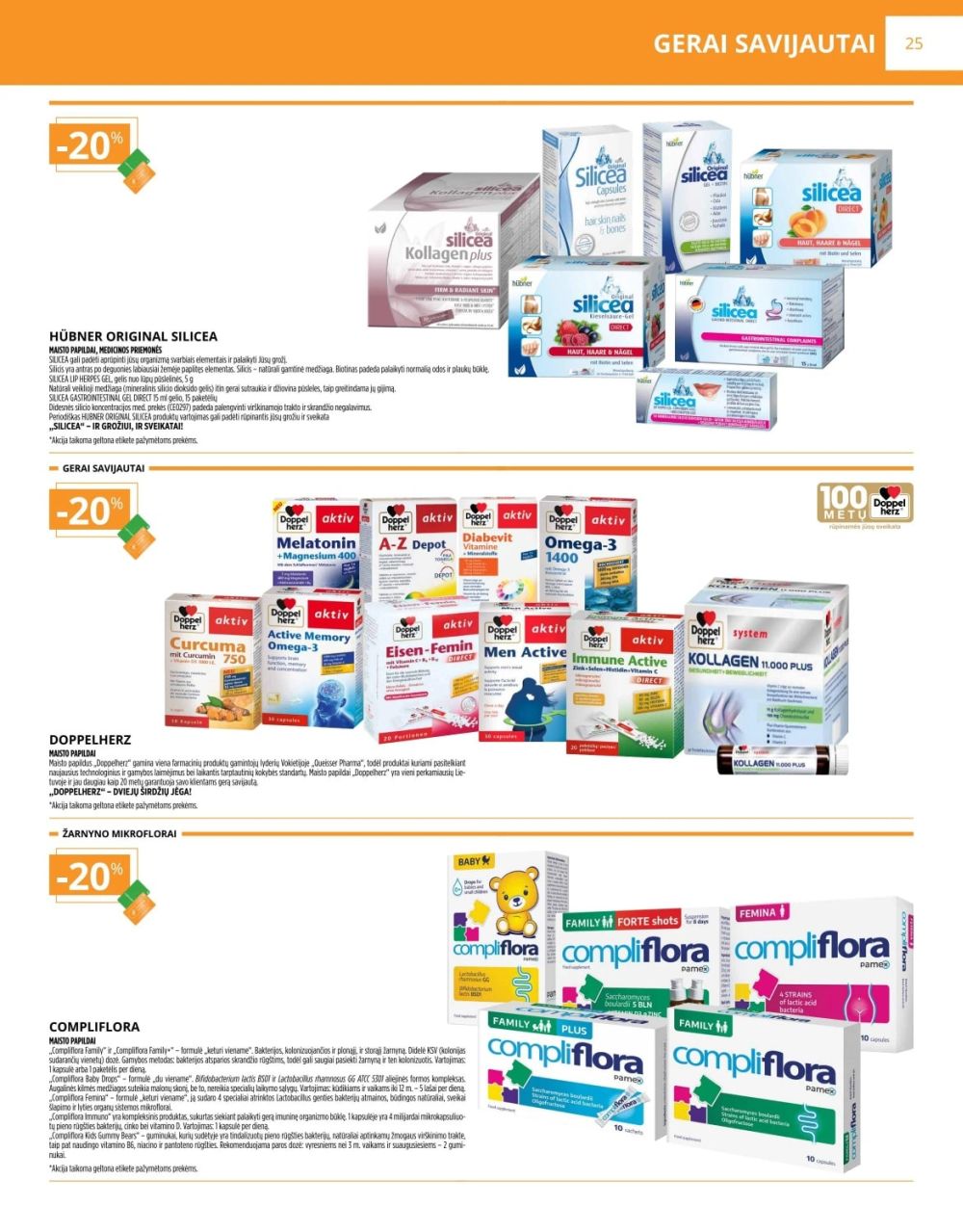 GINTARINĖ VAISTINĖ (2025 11 01 - 2025 11 30) | 25