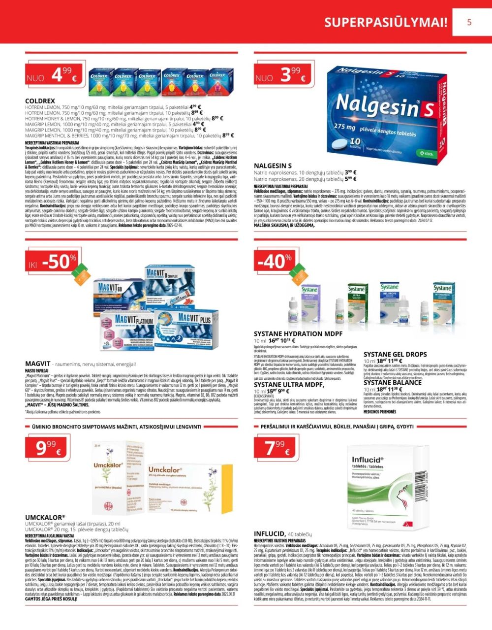 GINTARINĖ VAISTINĖ (2025 11 01 - 2025 11 30) | 5