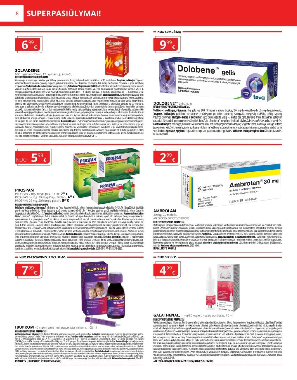 GINTARINĖ VAISTINĖ (2025 11 01 - 2025 11 30) | 8