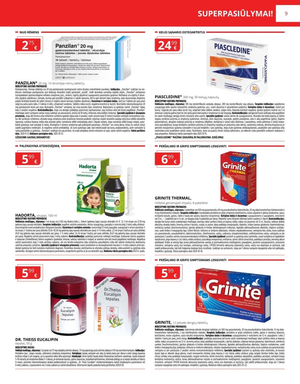 GINTARINĖ VAISTINĖ (2025 11 01 - 2025 11 30) | 9