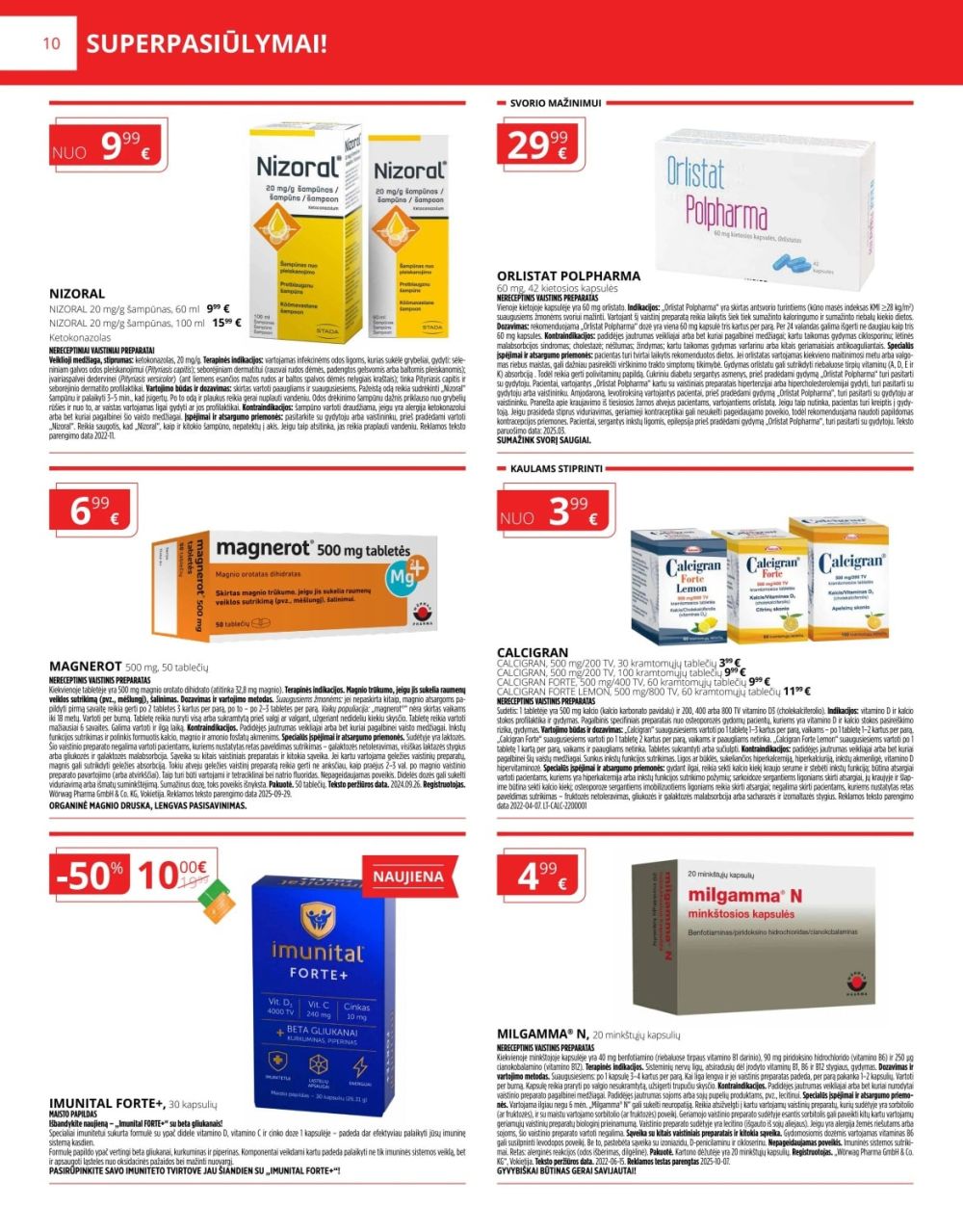 GINTARINĖ VAISTINĖ (2025 11 01 - 2025 11 30) | 10
