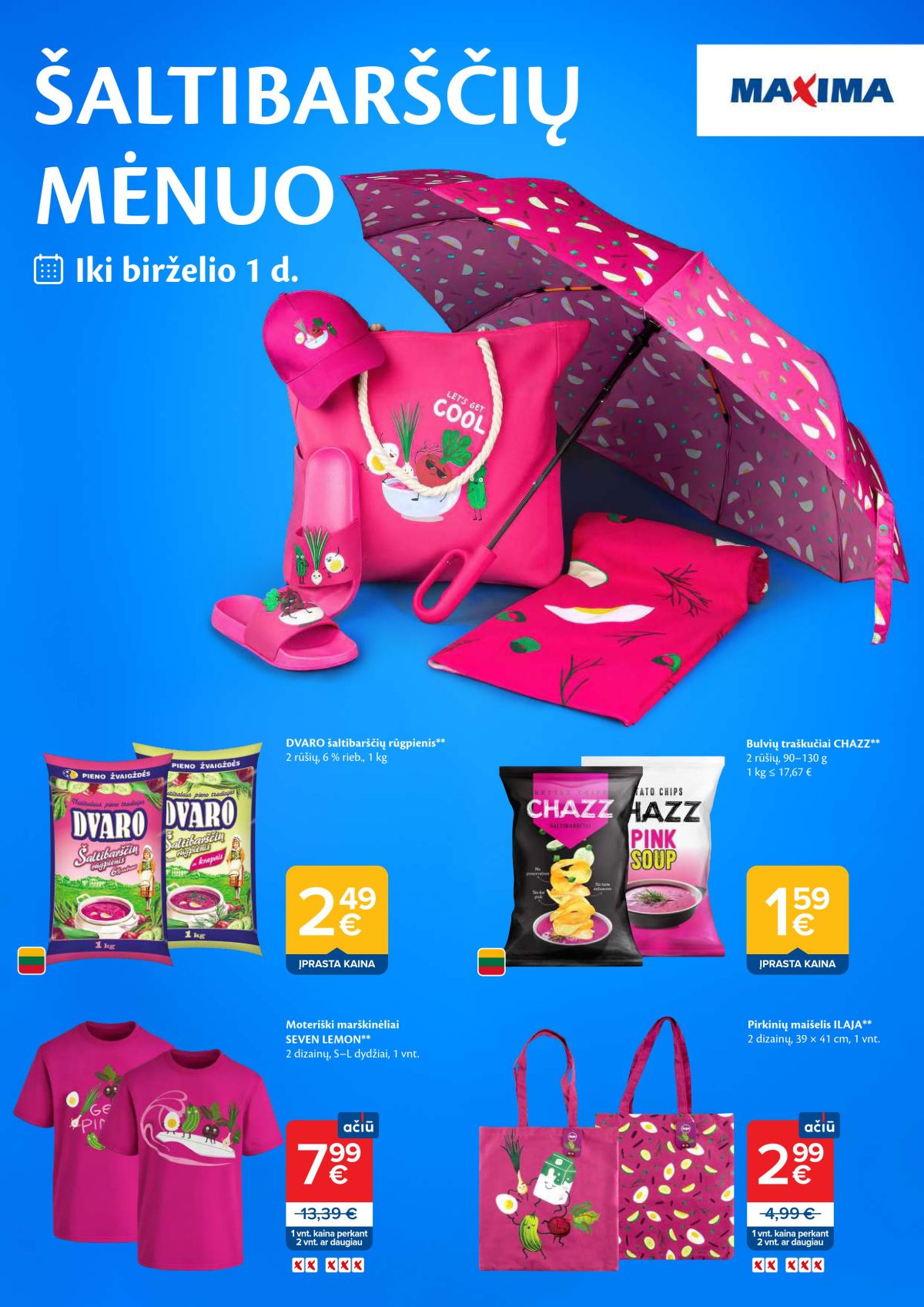 MAXIMA - ŠALTIBARŠČIŲ MĖNUO (2026 04 21 - 2026 06 01) | 1