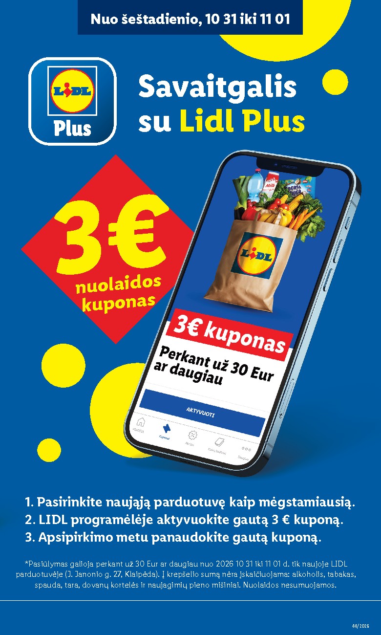 Nauja parduotuvė! (2026-10-26 - 2026-11-01) | 3