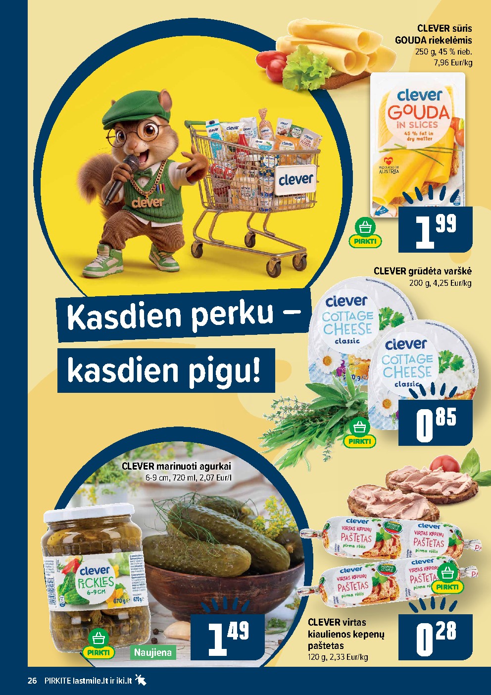 IKI Kainų leidinys Nr. 44 (2026-10-26 - 2026-11-01) | 26