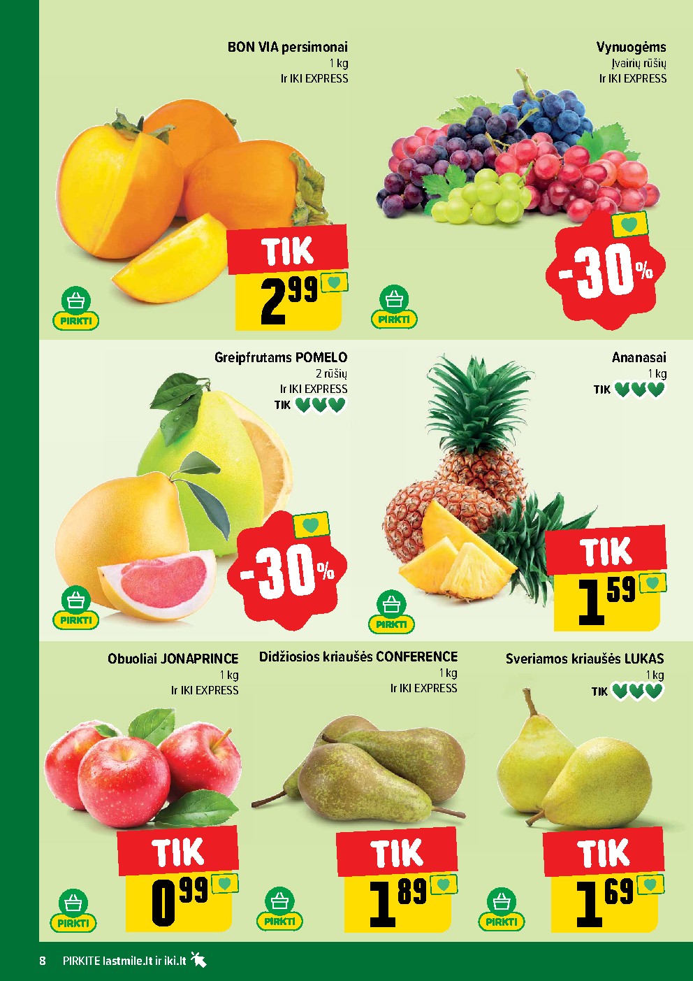 IKI Kainų leidinys Nr. 44 (2026-10-26 - 2026-11-01) | 8