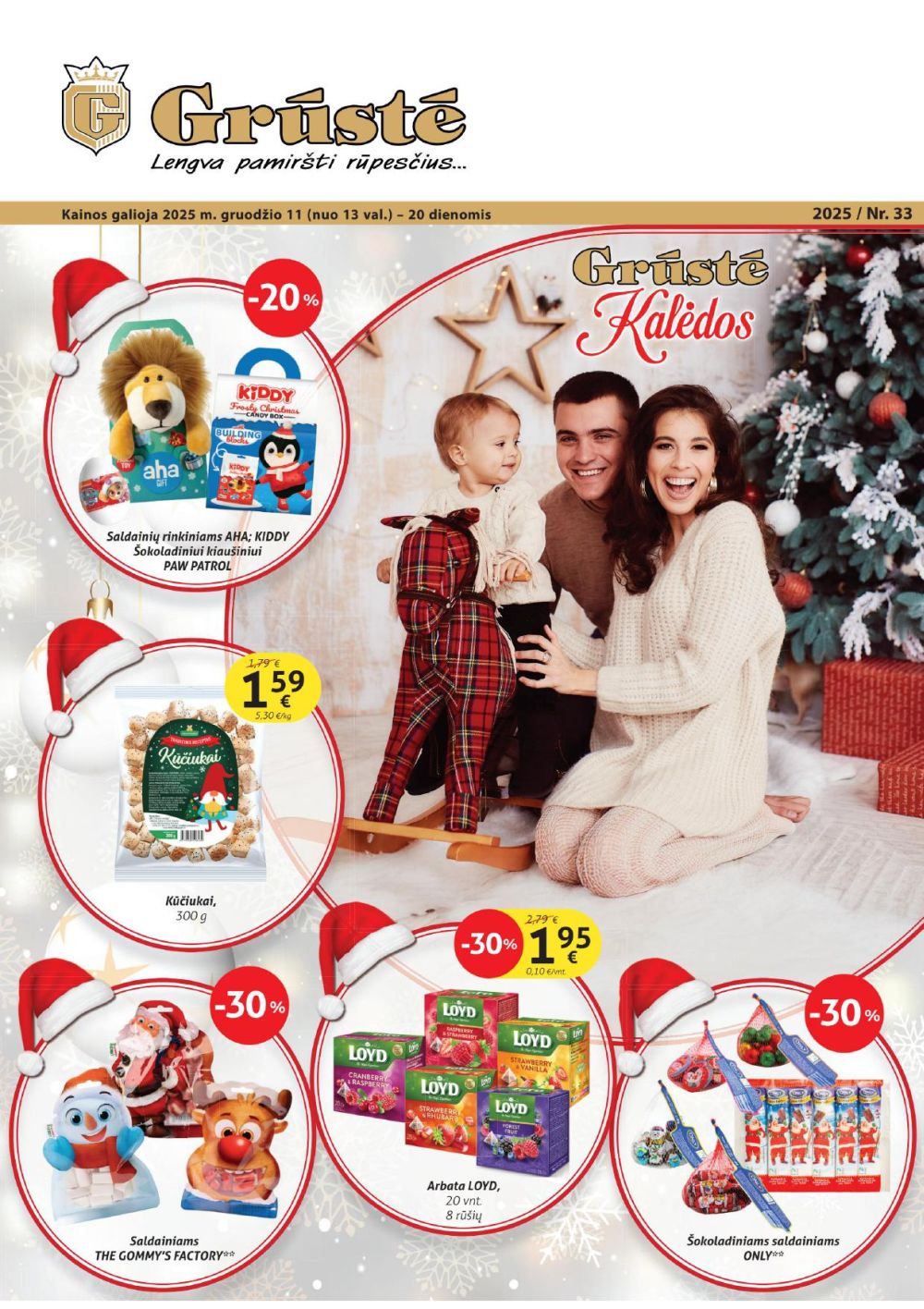 GRŪSTĖ - Leidinys Nr.33 (2025 12 11 - 2025 12 20) | 1