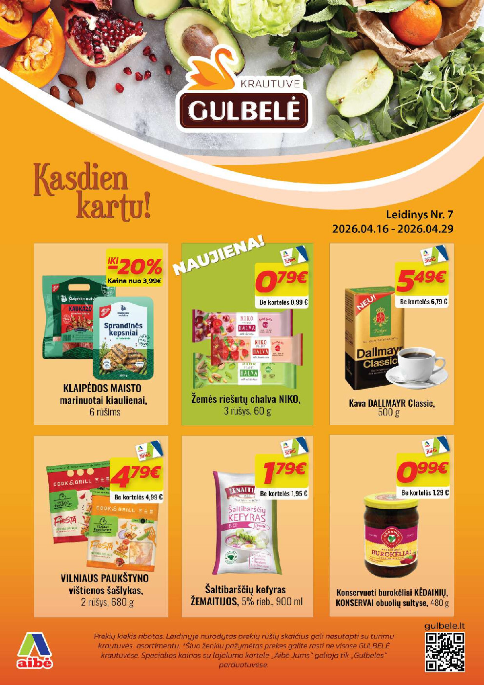 Gulbelės leidinys Nr. 7 (2026-04-16 - 2026-04-29) | 1