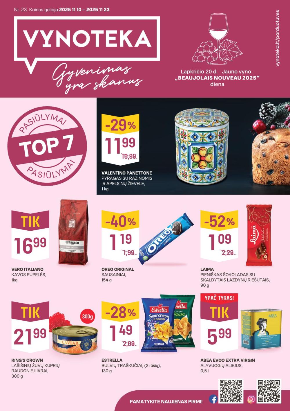 VYNOTEKA (2025 11 10 - 2025 11 23) | 1