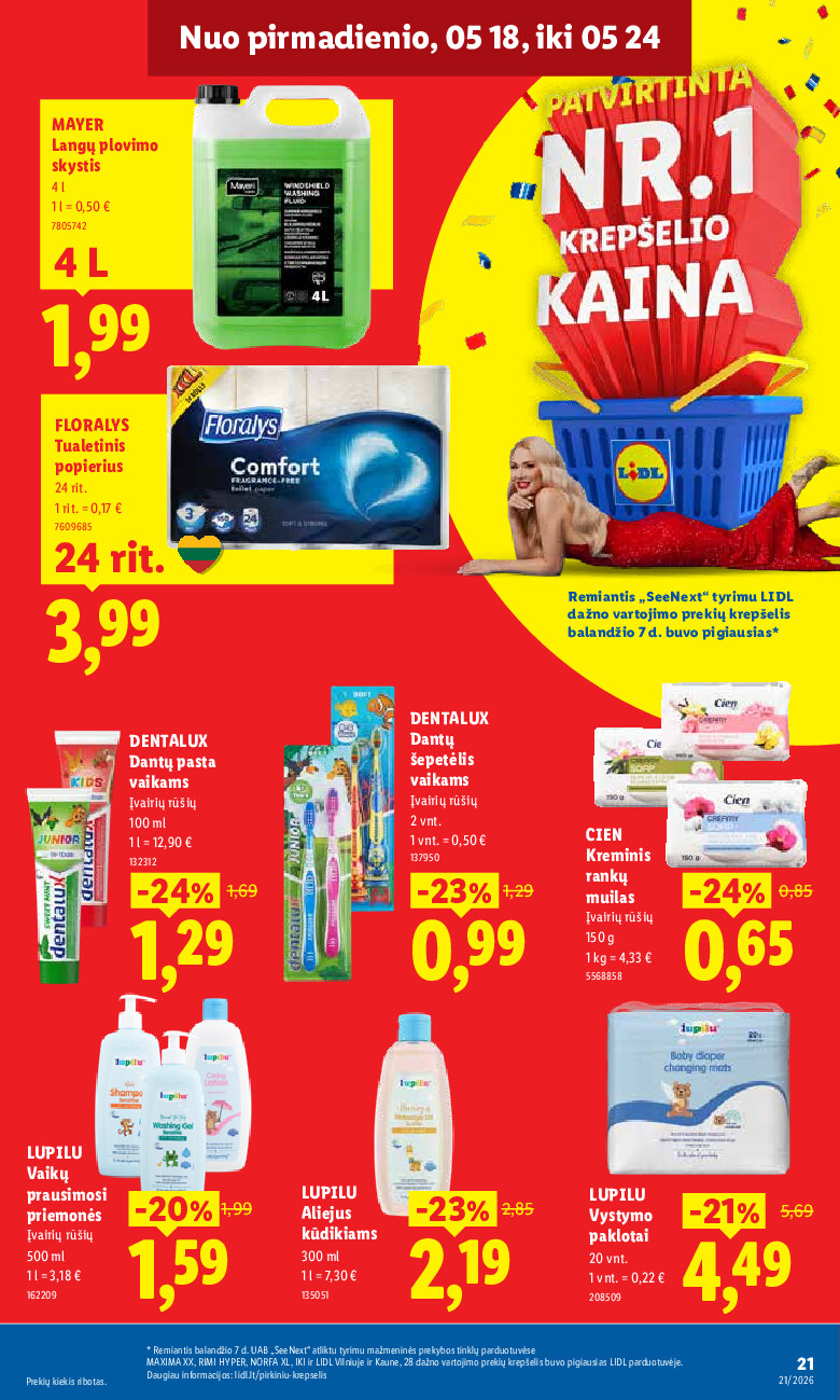 MAISTO PREKIŲ PASIŪLYMAI (2026-05-18 - 2026-05-24) | 21
