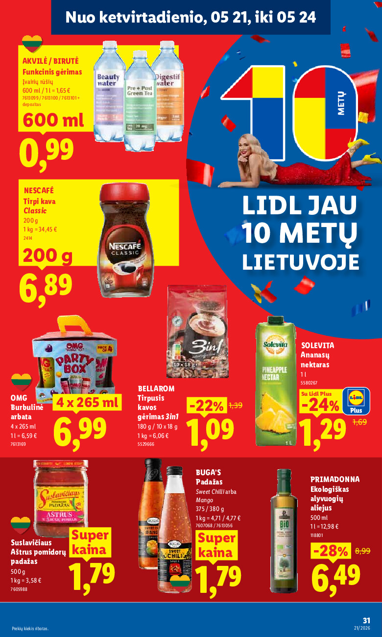 MAISTO PREKIŲ PASIŪLYMAI (2026-05-18 - 2026-05-24) | 33