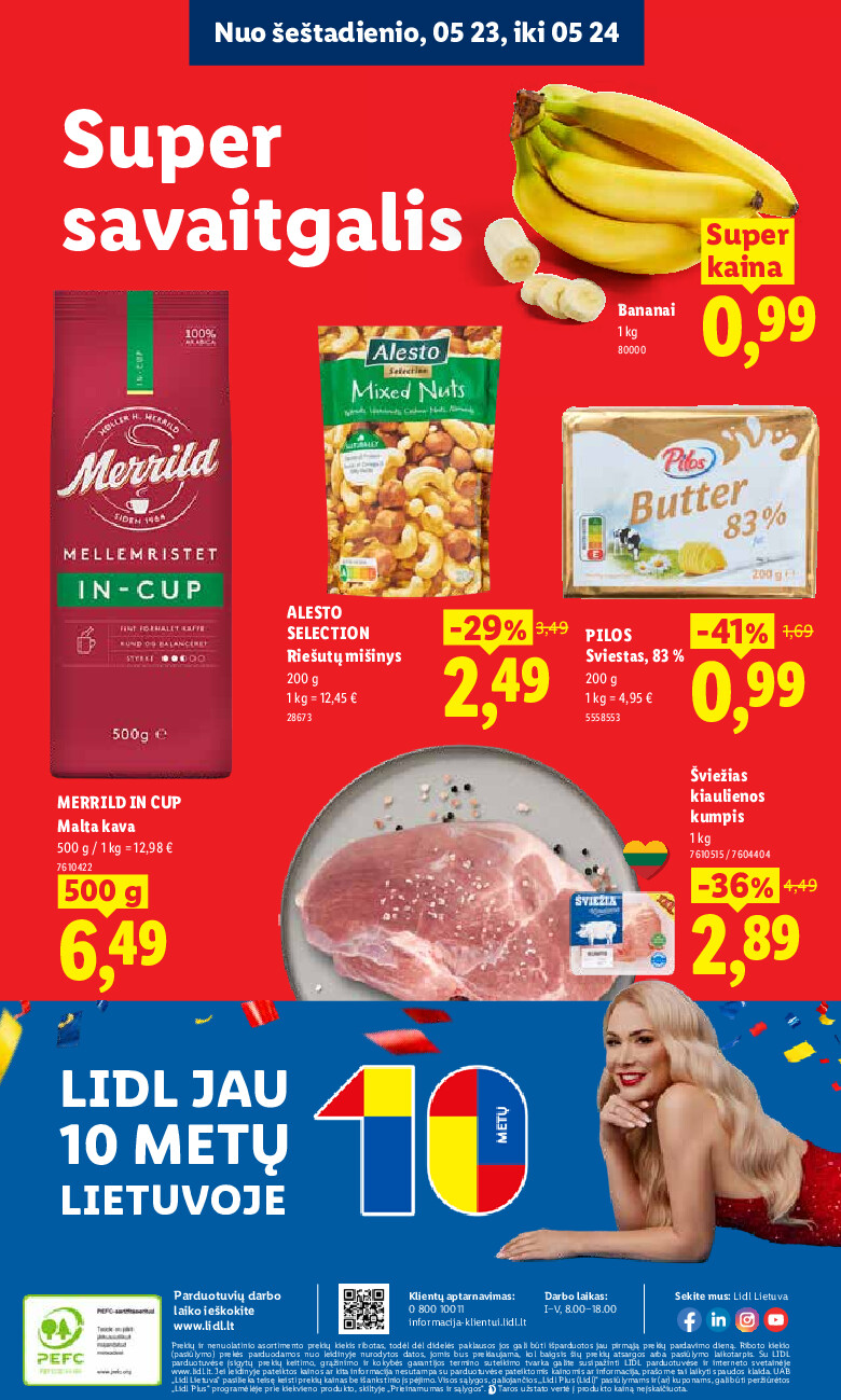 MAISTO PREKIŲ PASIŪLYMAI (2026-05-18 - 2026-05-24) | 42