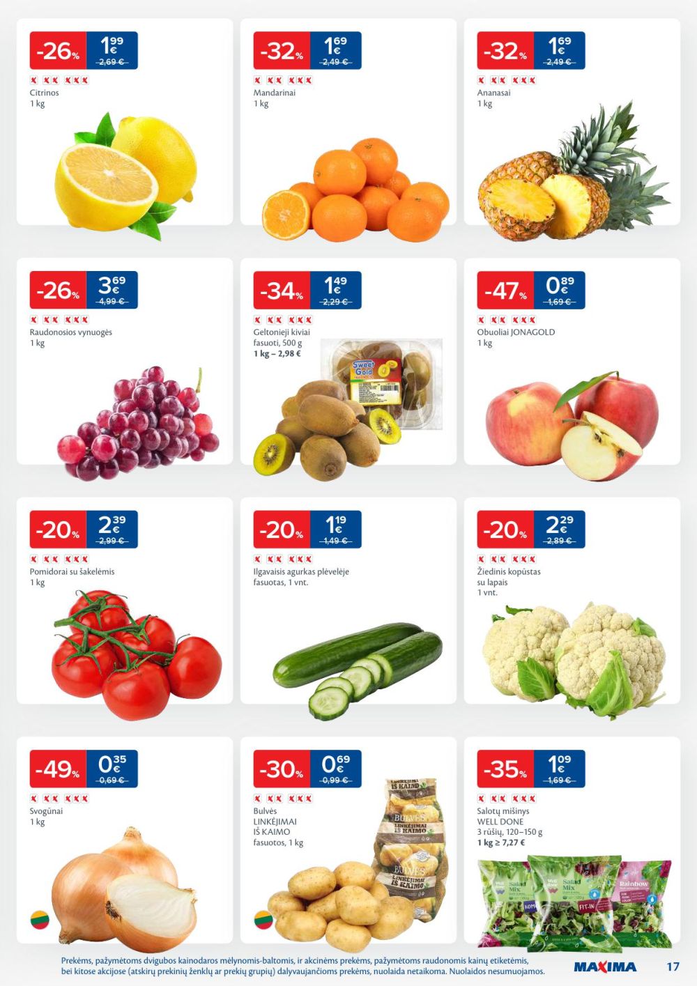 MAXIMA - Kaininis leidinys Nr.7 (2026 02 10 - 2026 02 16) | 17