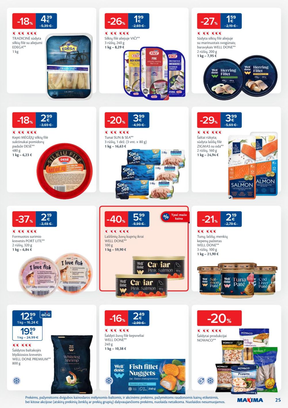 MAXIMA - Kaininis leidinys Nr.7 (2026 02 10 - 2026 02 16) | 25