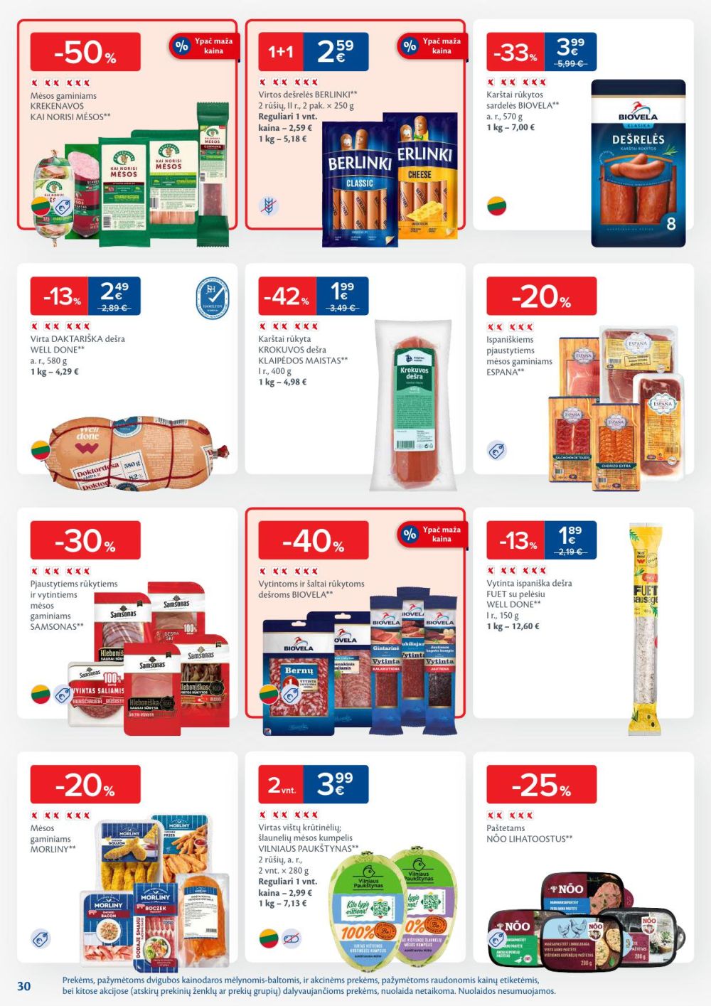 MAXIMA - Kaininis leidinys Nr.7 (2026 02 10 - 2026 02 16) | 30