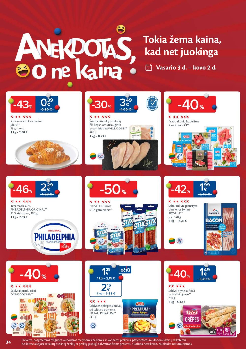 MAXIMA - Kaininis leidinys Nr.7 (2026 02 10 - 2026 02 16) | 34