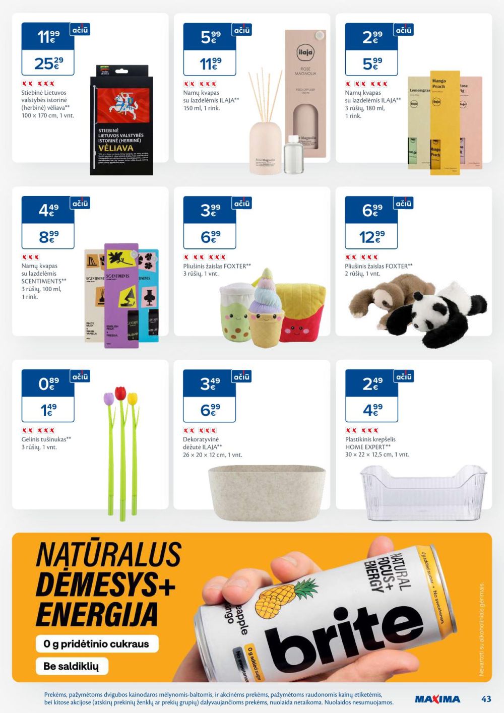 MAXIMA - Kaininis leidinys Nr.7 (2026 02 10 - 2026 02 16) | 43