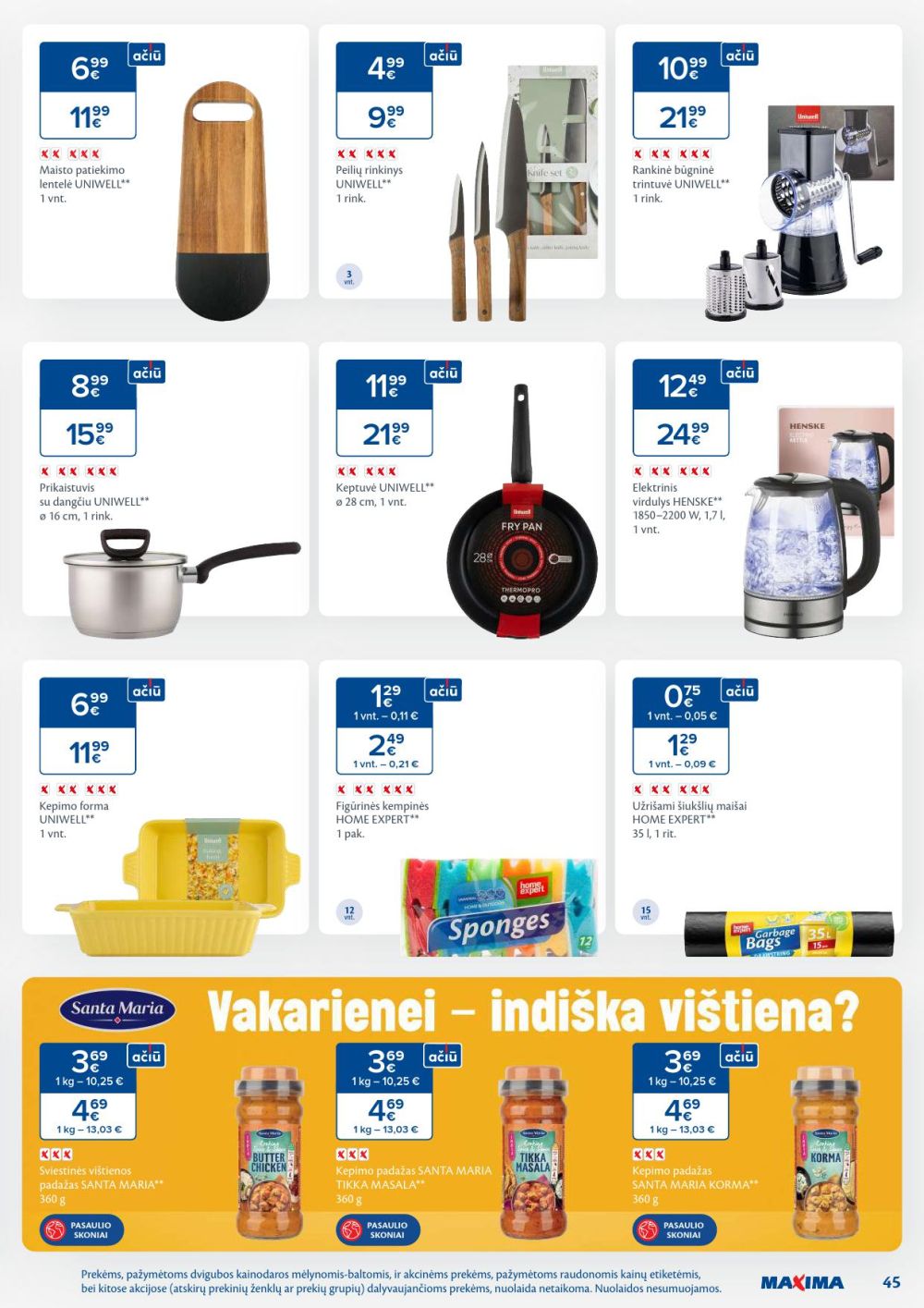 MAXIMA - Kaininis leidinys Nr.7 (2026 02 10 - 2026 02 16) | 45