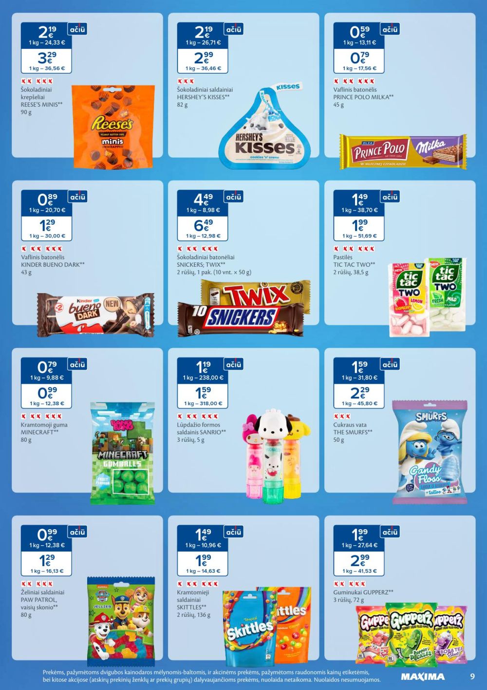 MAXIMA - Kaininis leidinys Nr.7 (2026 02 10 - 2026 02 16) | 9