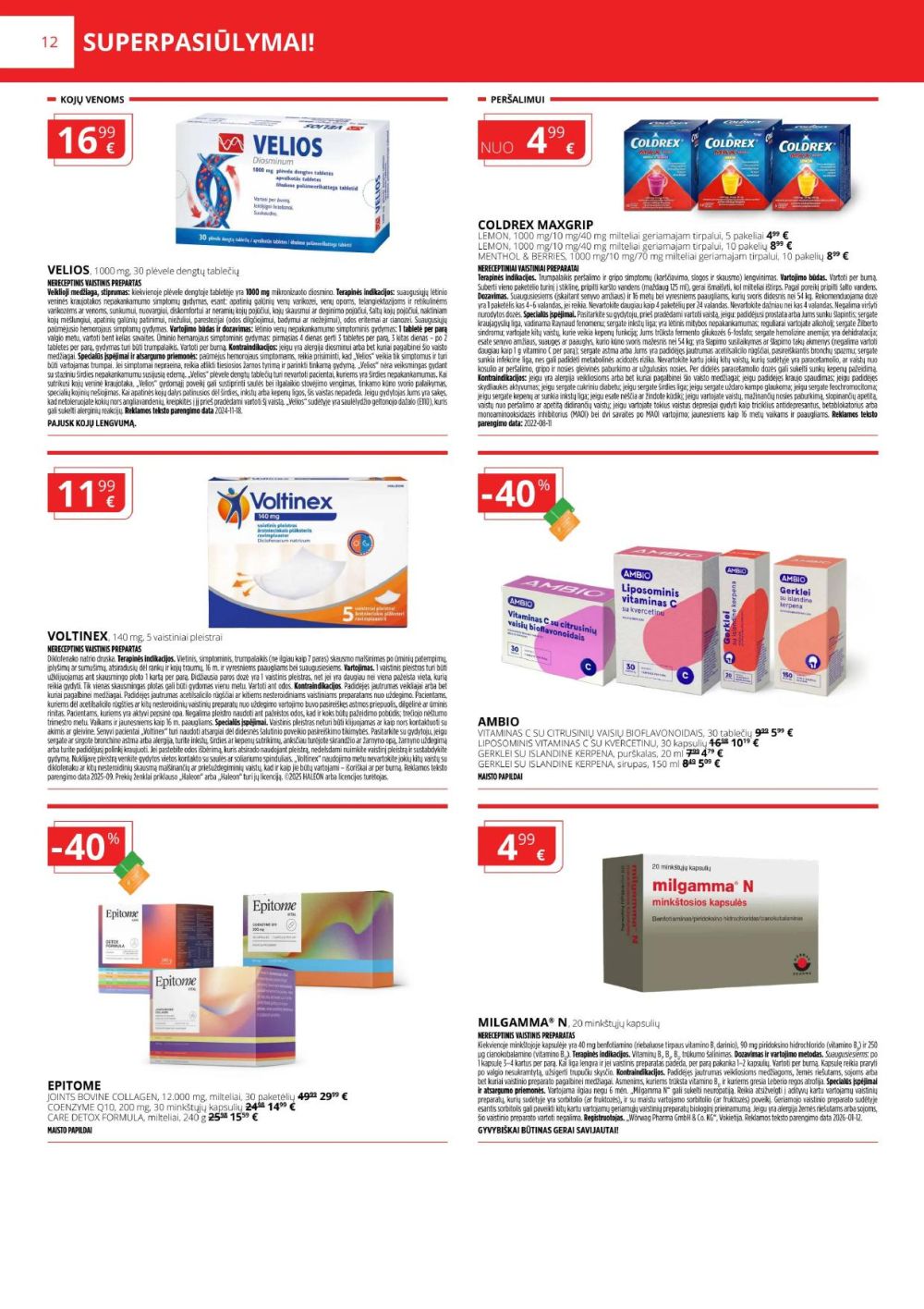 GINTARINĖ VAISTINĖ (2026 02 01 - 2026 02 28) | 12