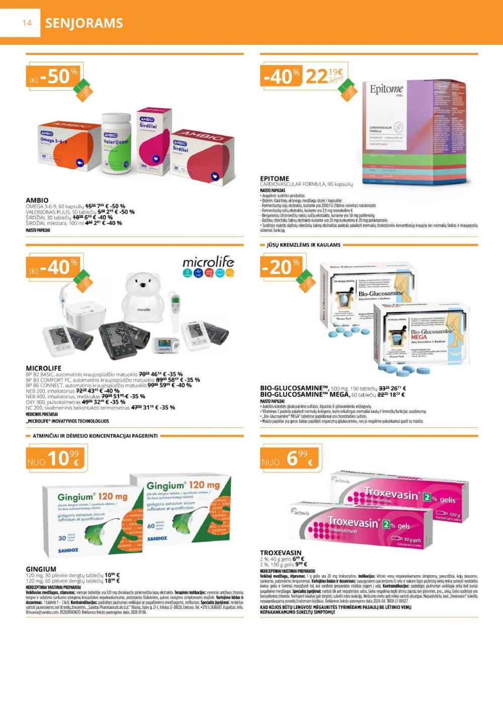 GINTARINĖ VAISTINĖ (2026 02 01 - 2026 02 28) | 14