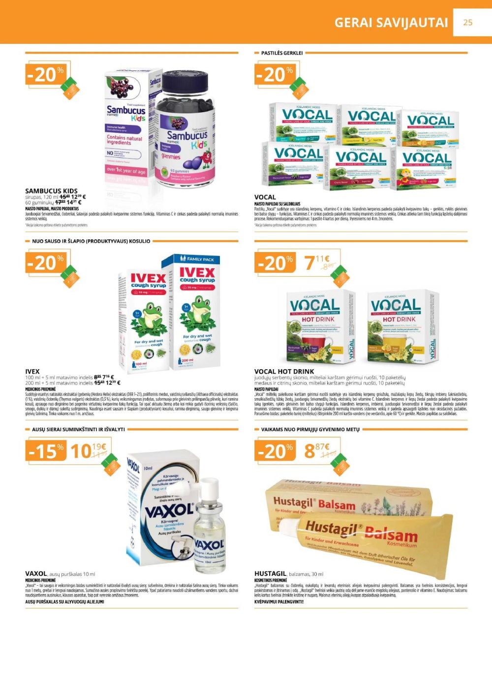 GINTARINĖ VAISTINĖ (2026 02 01 - 2026 02 28) | 25