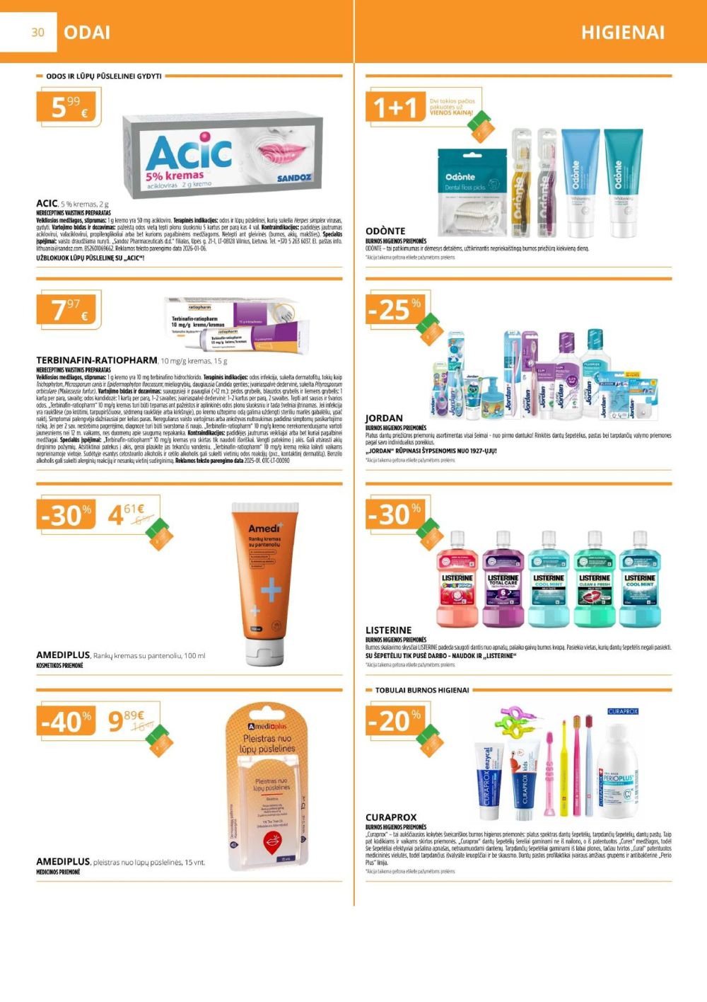 GINTARINĖ VAISTINĖ (2026 02 01 - 2026 02 28) | 30