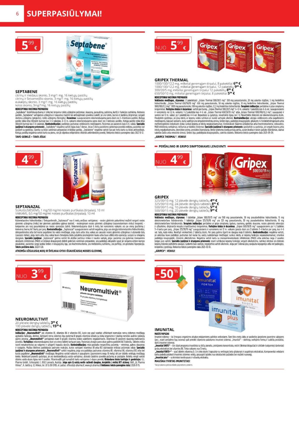 GINTARINĖ VAISTINĖ (2026 02 01 - 2026 02 28) | 6