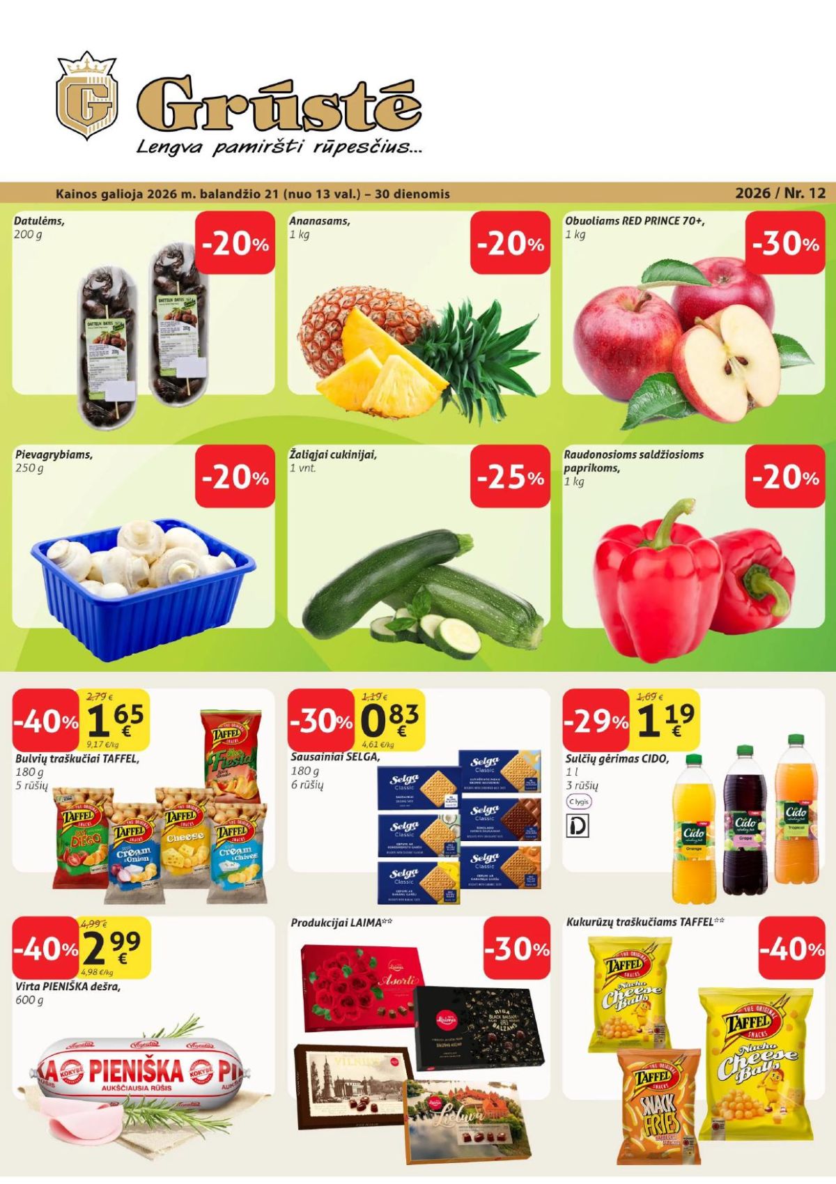 GRŪSTĖ - Leidinys Nr.12 (2026 04 21 - 2026 04 30) | 1