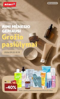 RIMI - GROŽIO prekių katalogas (2026 09 22 - 2026 10 19)
