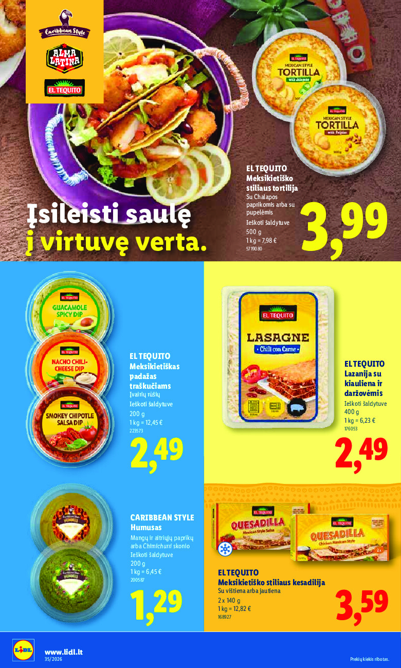 MAISTO PREKIŲ PASIŪLYMAI (2026-08-24 - 2026-08-30) | 24